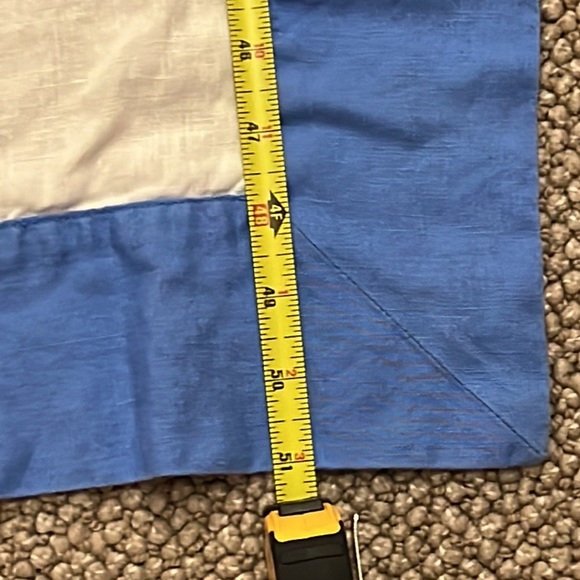 Pottery Barn Blue and White Table Runner, 102" Long - Picture 8 of 8